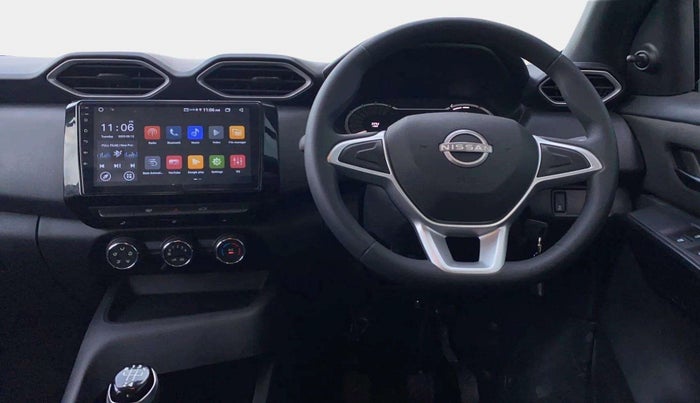 2024 Nissan MAGNITE Visia Plus B4D 1.0 Petrol MT, Petrol, Manual, 1,280 km, Steering Wheel Close Up