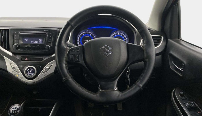 2018 Maruti Baleno DELTA PETROL 1.2, Petrol, Manual, 55,753 km, Steering Wheel Close Up