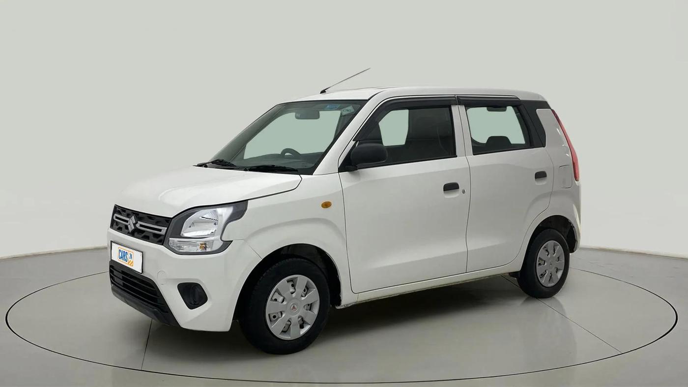 2022 Maruti New Wagon-R LXI CNG 1.0, CNG, Manual, 53,436 km, Left Front Diagonal