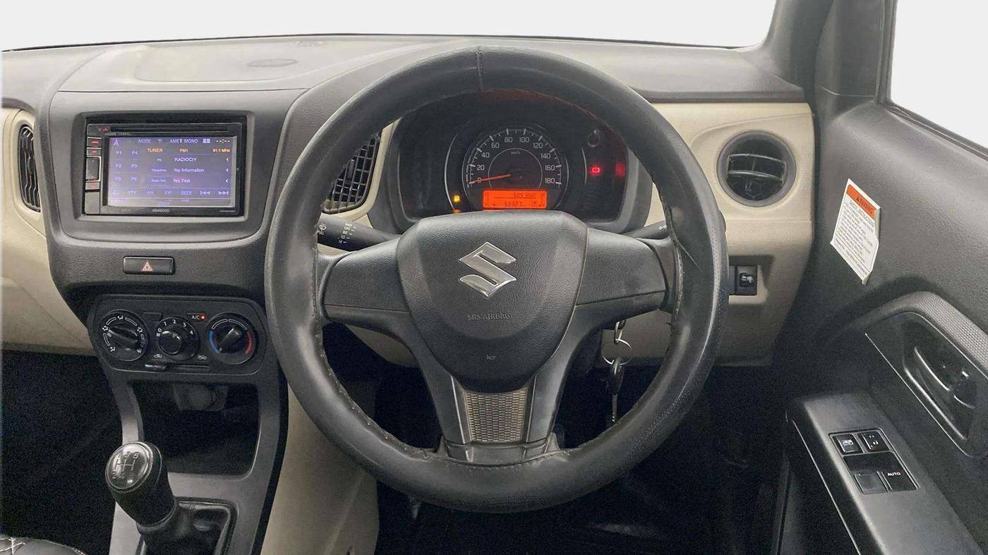 2022 Maruti New Wagon-R LXI CNG 1.0, CNG, Manual, 53,436 km, Steering Wheel Close Up
