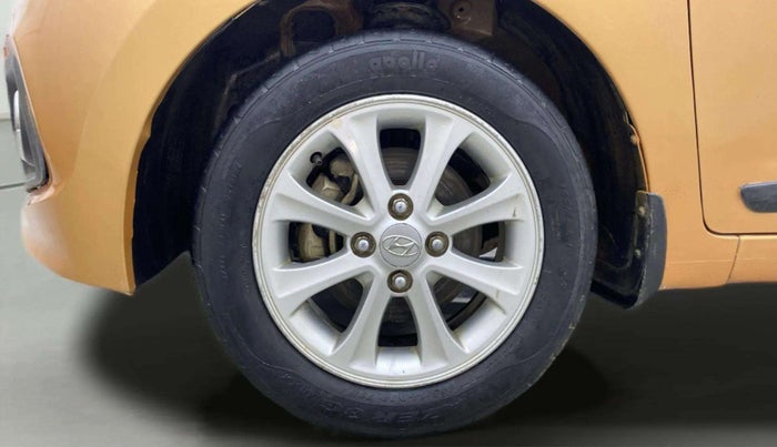 2015 Hyundai Grand i10 ASTA AT 1.2 KAPPA VTVT, Petrol, Automatic, 69,061 km, Left Front Wheel