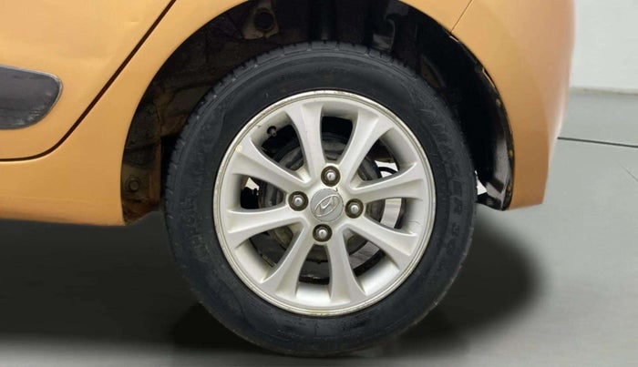 2015 Hyundai Grand i10 ASTA AT 1.2 KAPPA VTVT, Petrol, Automatic, 69,061 km, Left Rear Wheel