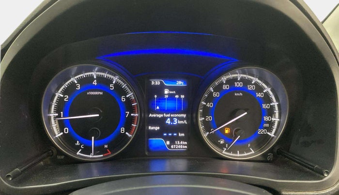2020 Maruti Baleno ZETA PETROL 1.2, Petrol, Manual, 67,248 km, Odometer Image