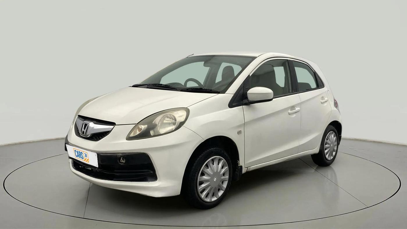 2012 Honda Brio S MT, Petrol, Manual, 81,783 km, Left Front Diagonal