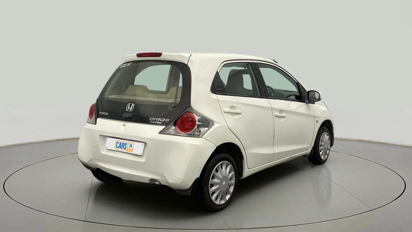 2012 Honda Brio S MT, Petrol, Manual, 81,783 km, Right Back Diagonal