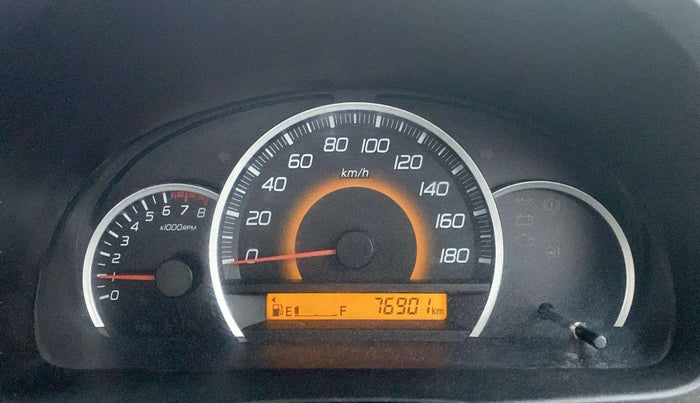 2014 Maruti Wagon R 1.0 VXI, Petrol, Manual, 76,851 km, Odometer Image