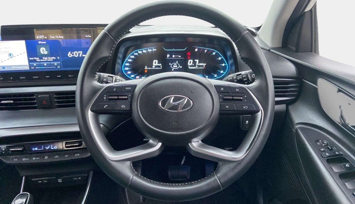 2022 Hyundai NEW I20 ASTA (O) 1.2 AT, Petrol, Automatic, 22,478 km, Steering Wheel Close Up