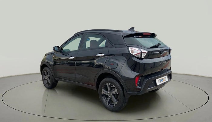 2023 Tata NEXON XZA PLUS LUX SUNROOF RED DARK PETROL, Petrol, Automatic, 36,922 km, Left Back Diagonal