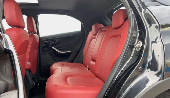 2023 Tata NEXON XZA PLUS LUX SUNROOF RED DARK PETROL, Petrol, Automatic, 36,922 km, Right Side Rear Door Cabin