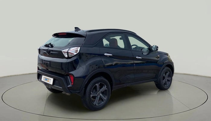 2023 Tata NEXON XZA PLUS LUX SUNROOF RED DARK PETROL, Petrol, Automatic, 36,922 km, Right Back Diagonal
