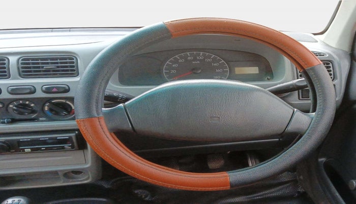 2011 Maruti Alto LXI, Petrol, Manual, 1,03,220 km, Steering Wheel Close Up