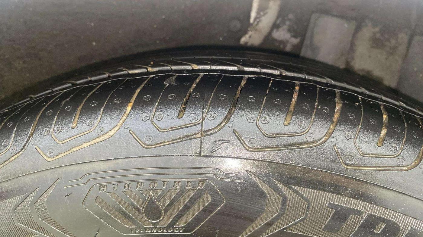 2018 Hyundai New Elantra 2.0 SX(O) AT PETROL, Petrol, Automatic, 93,341 km, Left Rear Tyre Tread