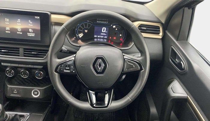 2021 Renault Kiger RXT (O) MT DUAL TONE, Petrol, Manual, 33,555 km, Steering Wheel Close Up