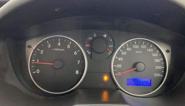 2013 Hyundai i20 MAGNA (O) 1.2, Petrol, Manual, 45,462 km, Odometer Image