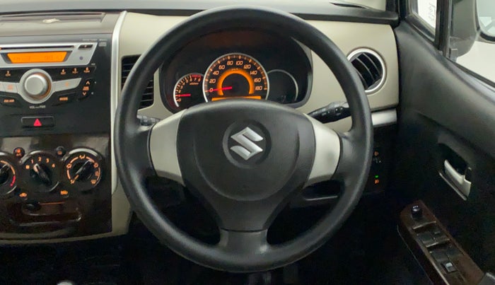 2016 Maruti Wagon R 1.0 VXI AMT, Petrol, Automatic, 46,039 km, Steering Wheel Close Up