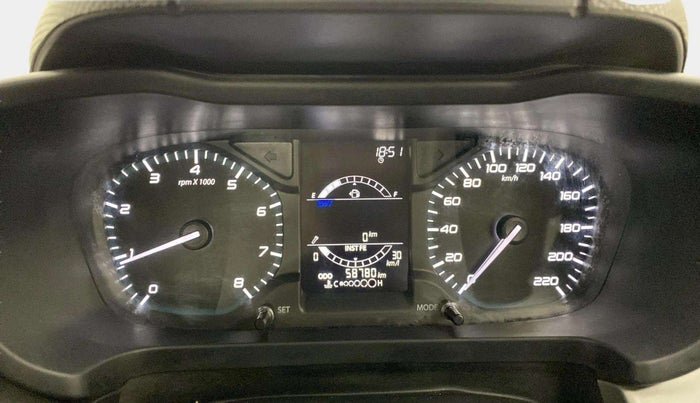 2021 Tata ALTROZ XM PLUS PETROL, Petrol, Manual, 58,776 km, Odometer Image