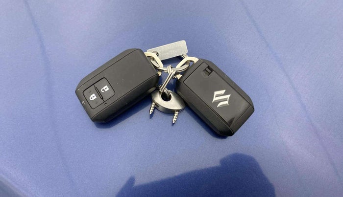 2020 Maruti Baleno ZETA CVT PETROL 1.2, Petrol, Automatic, 38,006 km, Key Close Up
