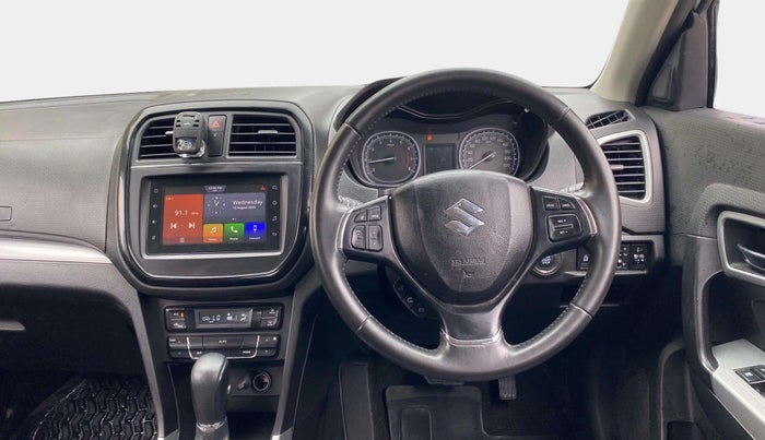 2022 Maruti BREZZA ZXI + AT SMART HYBRID, Petrol, Automatic, 34,574 km, Steering Wheel Close Up