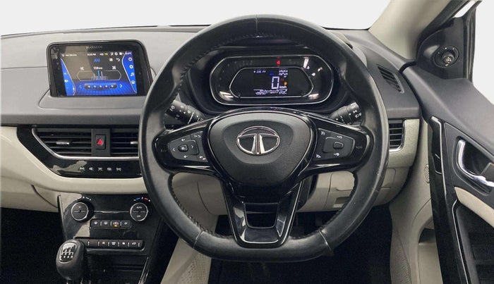 2022 Tata NEXON XZ PLUS (HS) PETROL, Petrol, Manual, 43,892 km, Steering Wheel Close Up