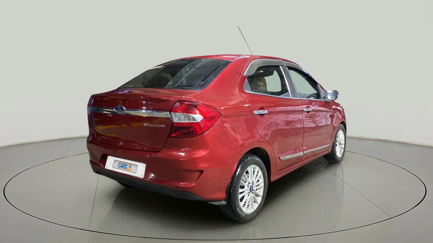 2020 Ford Figo Aspire TITANIUM 1.2 PETROL, Petrol, Manual, 70,128 km, Right Back Diagonal