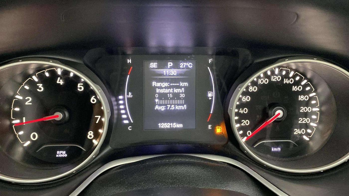 2017 Jeep Compass LIMITED 1.4 PETROL AT, Petrol, Automatic, 1,25,278 km, Odometer Image