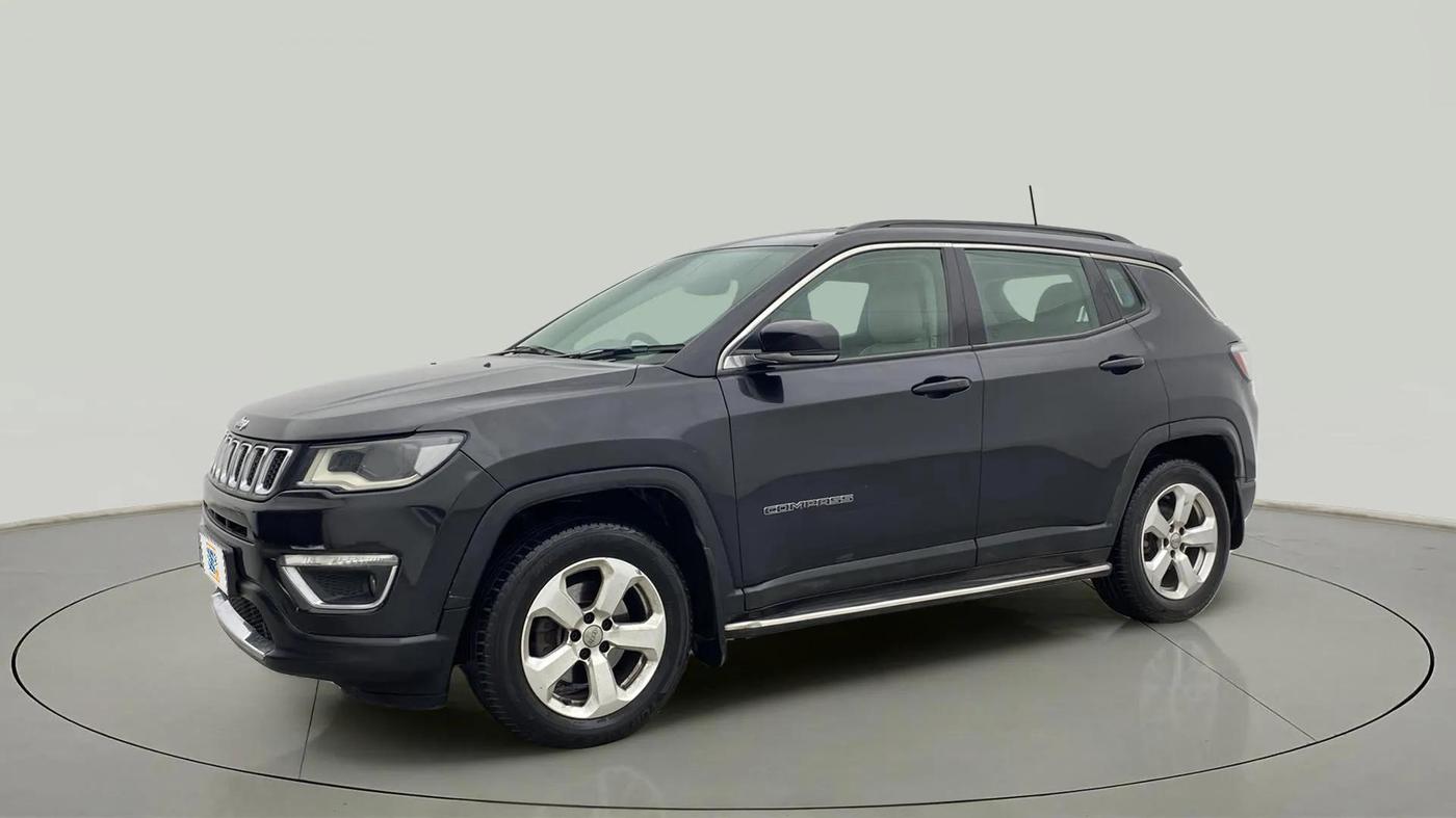 2017 Jeep Compass LIMITED 1.4 PETROL AT, Petrol, Automatic, 1,25,278 km, Left Front Diagonal