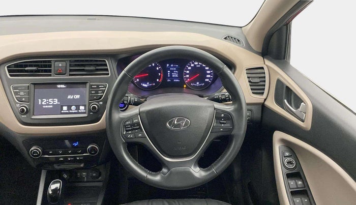 2019 Hyundai Elite i20 ASTA (O) CVT, Petrol, Automatic, 39,270 km, Steering Wheel Close Up