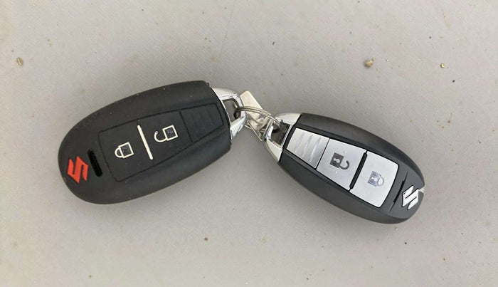 2021 Maruti Vitara Brezza VXI, Petrol, Manual, 65,766 km, Key Close Up