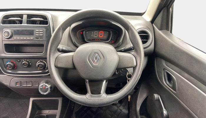 2017 Renault Kwid RXL 1.0 AMT, Petrol, Automatic, 84,598 km, Steering Wheel Close Up