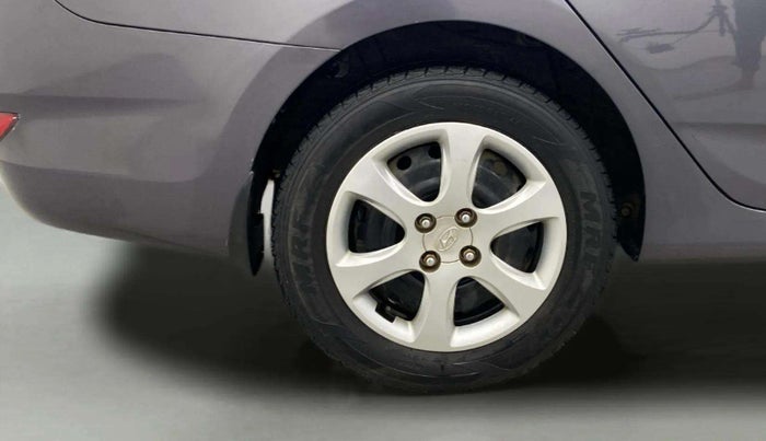 2014 Hyundai Verna FLUIDIC 1.6 VTVT EX, Petrol, Manual, 56,640 km, Left Rear Wheel