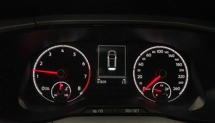2022 Volkswagen TAIGUN HIGHLINE 1.0 TSI MT, Petrol, Manual, 61,835 km, Odometer Image