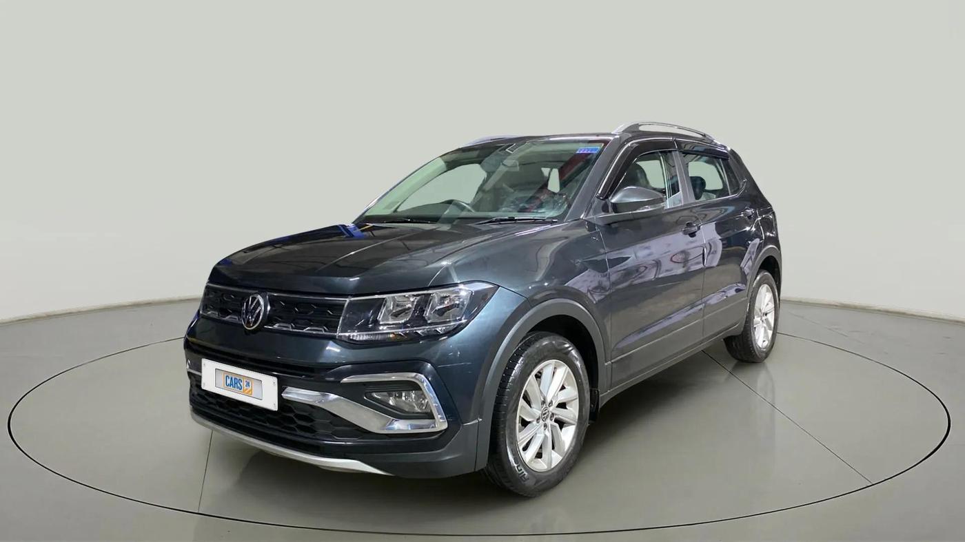 2022 Volkswagen TAIGUN HIGHLINE 1.0 TSI MT, Petrol, Manual, 61,930 km, Left Front Diagonal