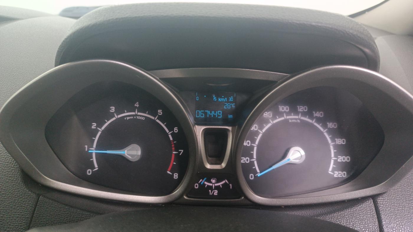 2014 Ford Ecosport TITANIUM 1.0L ECOBOOST, Petrol, Manual, 67,448 km, Odometer Image
