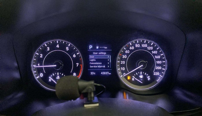 2019 Hyundai VENUE SX PLUS 1.0 TURBO DCT, Petrol, Automatic, 43,830 km, Odometer Image
