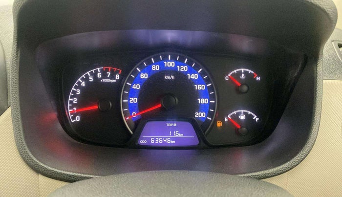 2015 Hyundai Xcent S (O) 1.2, Petrol, Manual, 63,646 km, Odometer Image