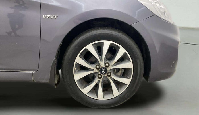 2014 Hyundai Verna FLUIDIC 1.6 VTVT SX, Petrol, Manual, 24,239 km, Right Front Wheel