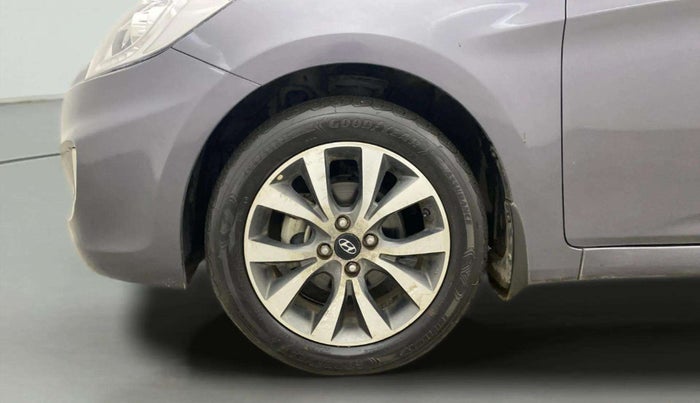 2014 Hyundai Verna FLUIDIC 1.6 VTVT SX, Petrol, Manual, 24,239 km, Left Front Wheel