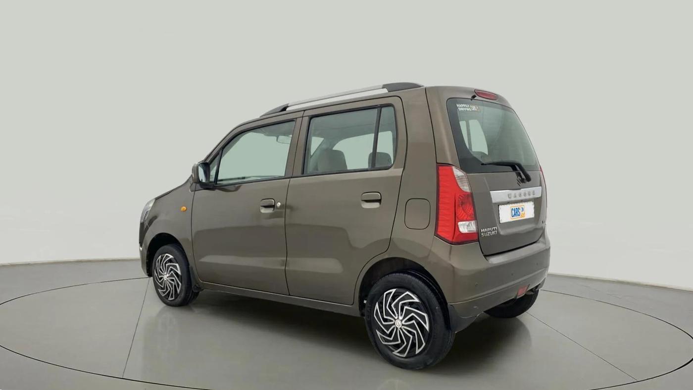 2015 Maruti Wagon R 1.0 VXI, Petrol, Manual, 47,241 km, Left Back Diagonal