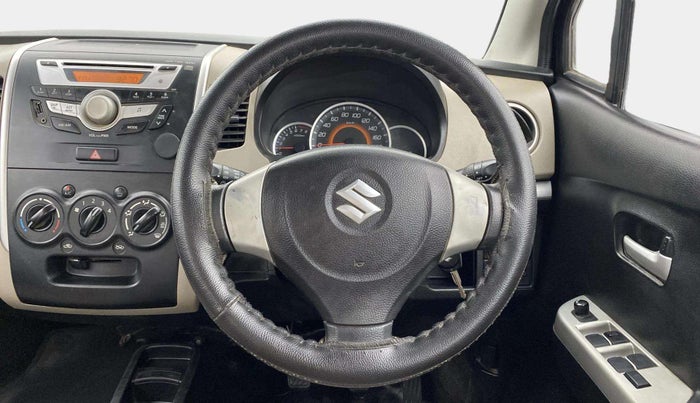 2015 Maruti Wagon R 1.0 VXI, Petrol, Manual, 47,727 km, Steering Wheel Close Up