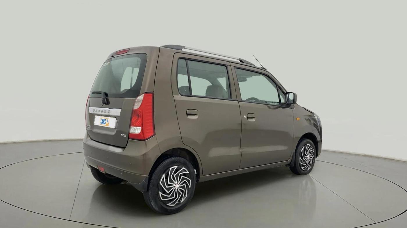 2015 Maruti Wagon R 1.0 VXI, Petrol, Manual, 47,241 km, Right Back Diagonal