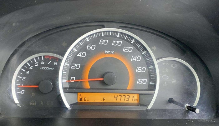 2015 Maruti Wagon R 1.0 VXI, Petrol, Manual, 47,727 km, Odometer Image
