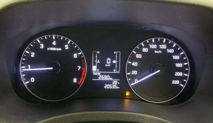 2017 Hyundai Creta E PLUS 1.6 PETROL, Petrol, Manual, 20,534 km, Odometer Image