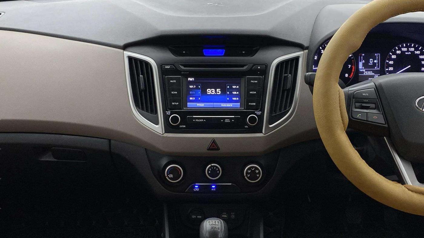 2017 Hyundai Creta E PLUS 1.6 PETROL, Petrol, Manual, 20,534 km, Air Conditioner