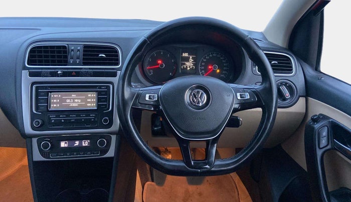 2015 Volkswagen Polo HIGHLINE1.2L, Petrol, Manual, 74,635 km, Steering Wheel Close Up