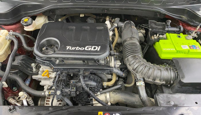 2021 KIA SONET HTX 1.0 IMT, Petrol, Manual, 53,981 km, Engine View