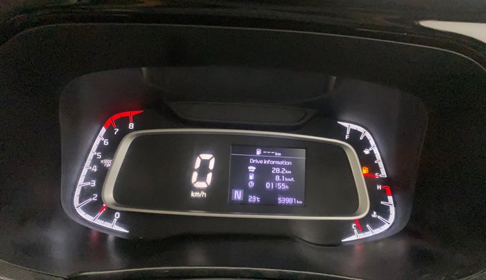 2021 KIA SONET HTX 1.0 IMT, Petrol, Manual, 53,981 km, Odometer Image