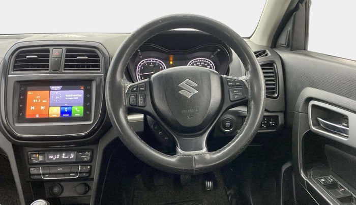 2022 Maruti BREZZA ZXI, Petrol, Manual, 37,857 km, Steering Wheel Close Up