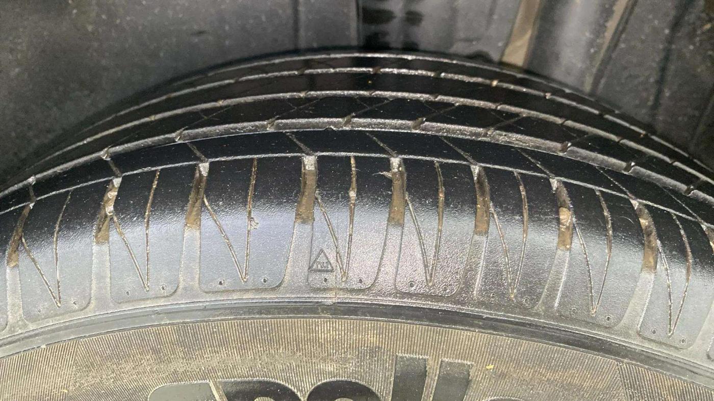 2022 Maruti BREZZA ZXI, Petrol, Manual, 38,044 km, Left Rear Tyre Tread