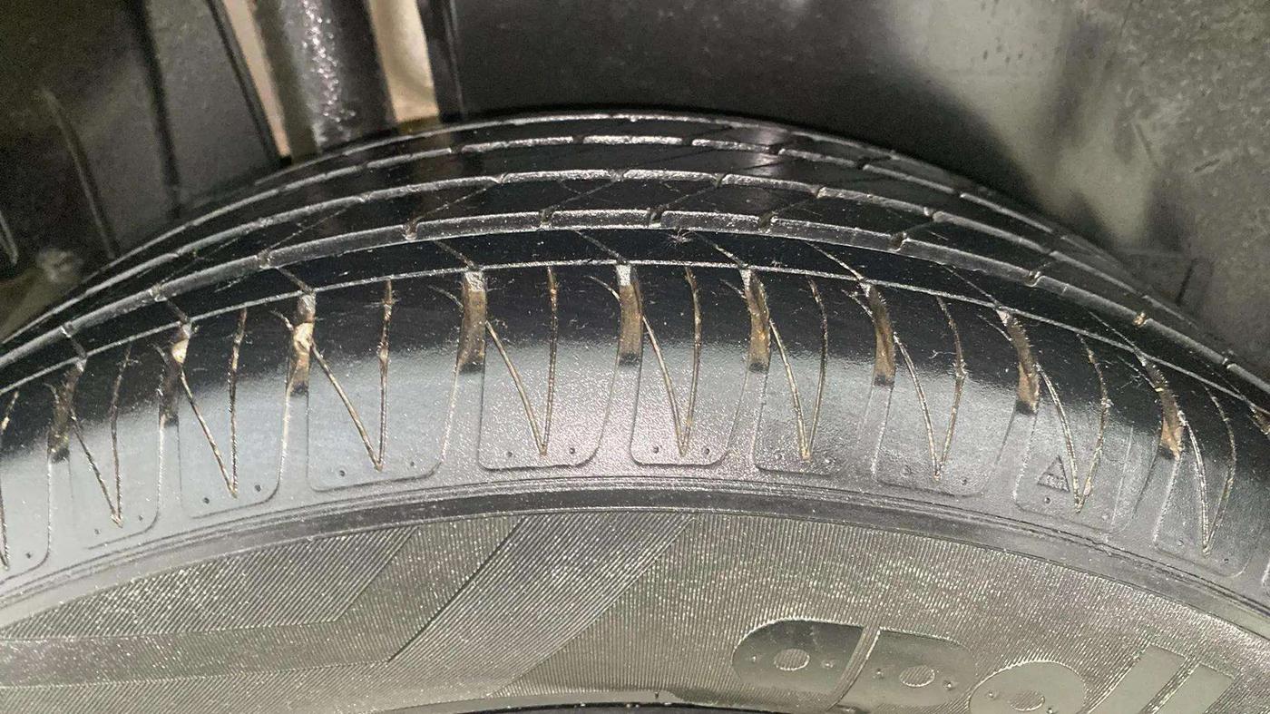2022 Maruti BREZZA ZXI, Petrol, Manual, 38,044 km, Right Rear Tyre Tread