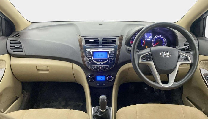 2013 Hyundai Verna FLUIDIC 1.6 CRDI EX, Diesel, Manual, 91,584 km, Dashboard